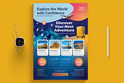 Travel Flyer Honeymoon Package, a Flyer Template by MightyDesign (Thumbnail 1 of 8)