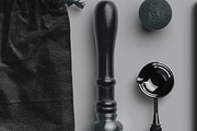 Charcoal Sealing Wax PNG Pack, an Object Graphic by Custom Scene (Thumbnail 4 of 8)