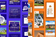 Real Estate Social Media Templates, a Templates & Theme by BoontenStudio (Thumbnail 3 of 5)