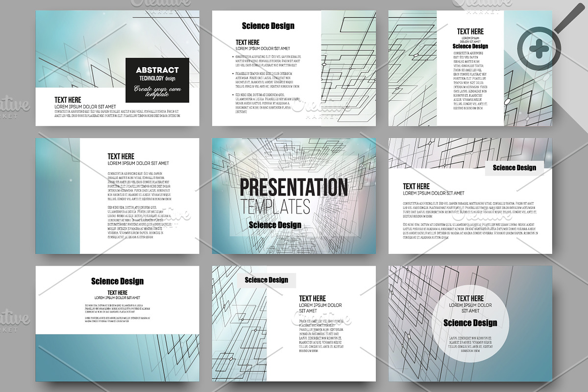Set of 36 vector templates, a Decorative Illustration by VectorShop