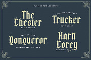 Yugitoy - Blackletter Font, a Blackletter Font by StringLabs (Thumbnail 3 of 13)