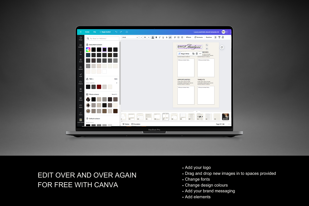 Canva | Luxury Ebook & Workbook, a Templates & Theme by thebusinessoutfit (Photo 6 of 14)