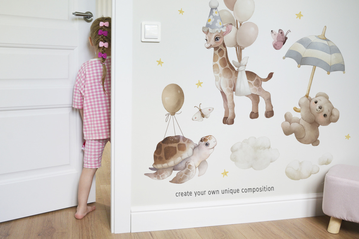 Animal ABC World map watercolor set, an Animal Illustration by TanyaSchuka (Photo 15 of 22)