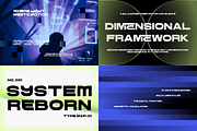 Mexron Geometric Sans Display Font, a Sans Serif Font by Rasio Studio (Thumbnail 5 of 8)