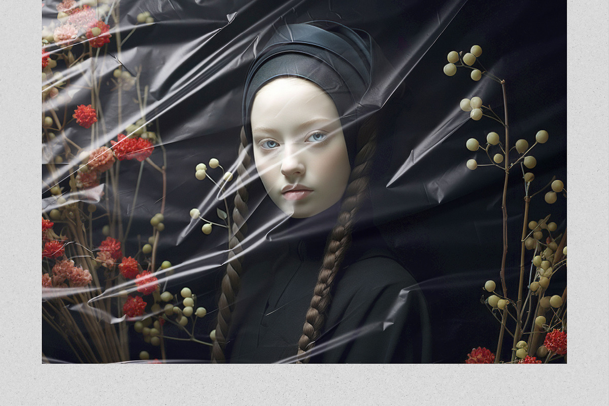 Plastic Package Wrap Effect Overlays, a Brushes & More by PhotoSpirit (Photo 6 of 9)