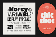 Norsy - Variable Display, a Sans Serif Font by Adam Fathony (Thumbnail 11 of 19)