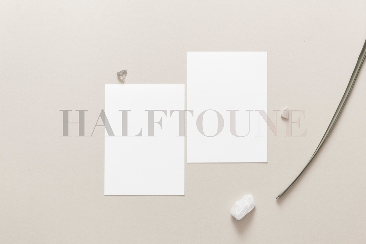 Clean & modern Stationery Mockup, a Graphic by HALFTOUNE (Photo 4 of 4)
