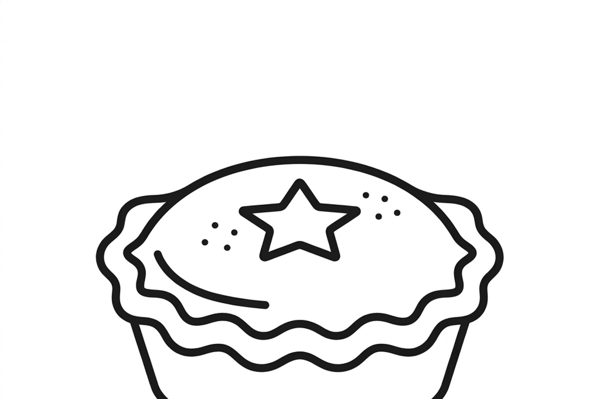 41 Christmas Feast Vector Icons, an Outline Icon by adenpinkstore (Photo 4 of 21)