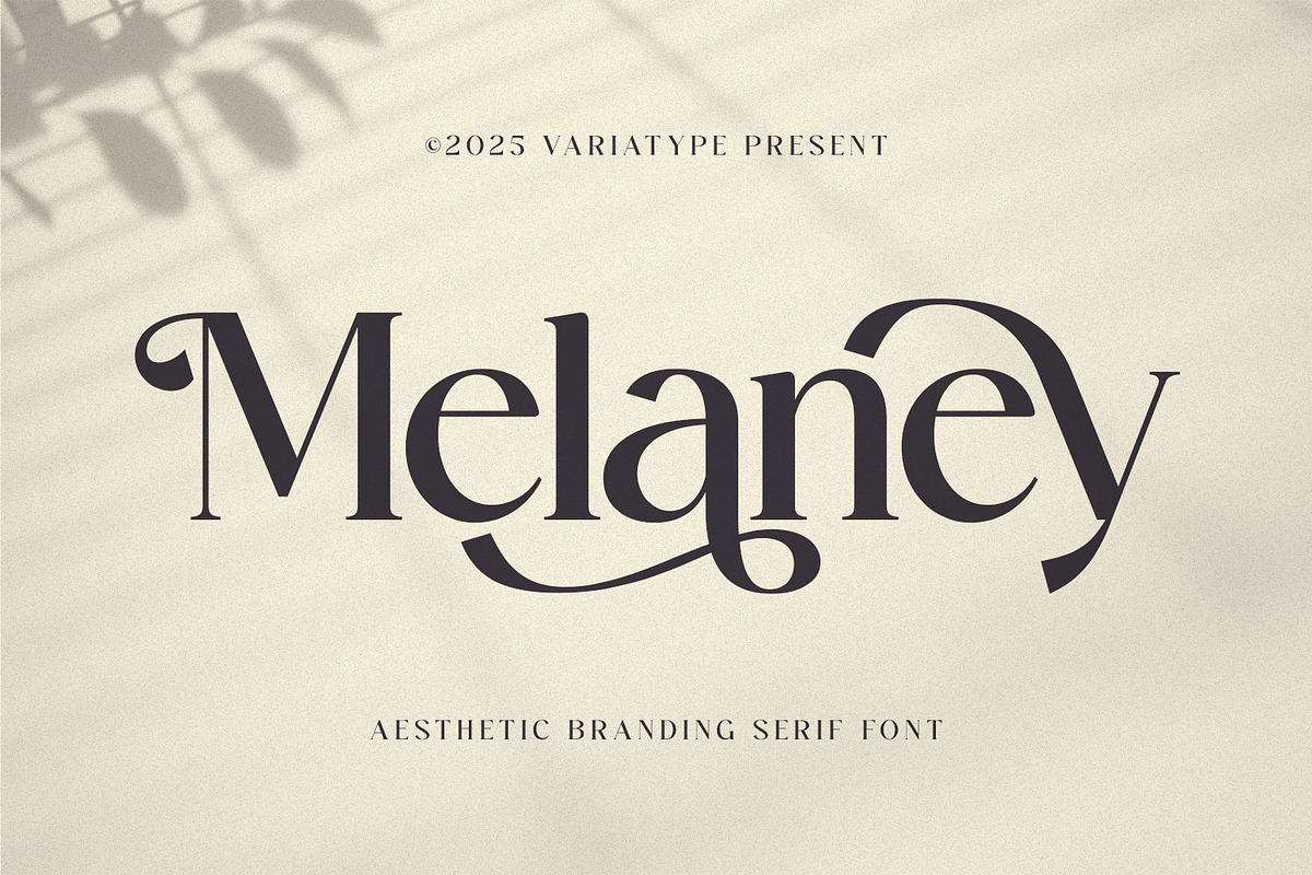 Melaney - Aesthetic Branding Serif, a Serif Font by Variatype (Photo 1 of 10)