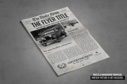 Photoshop Newspaper Template, a Flyer Template by Newspaper Templates (Thumbnail 4 of 5)