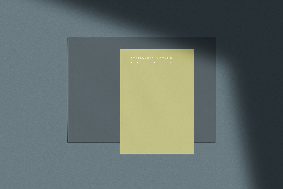 Musea Stationery Mock-Up Kit, a Print Template by Eugene Tantsurin (Photo 11 of 13)