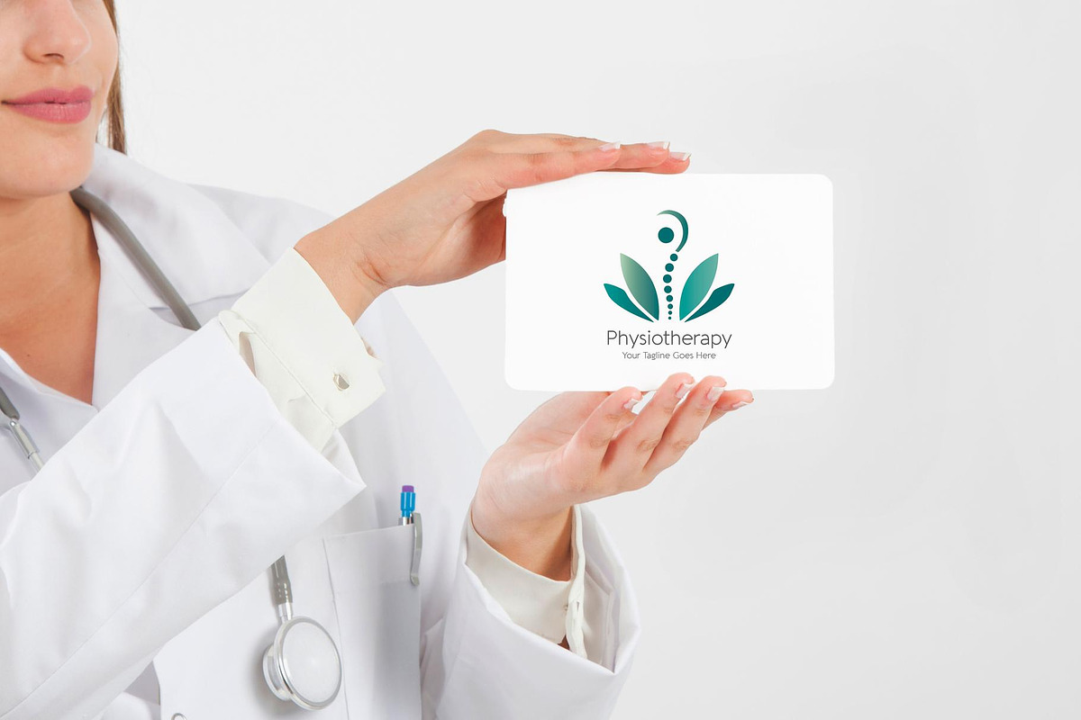 Spine Lotus Wellness Logo, a Branding & Logo Template by YUDesignStore (Photo 6 of 10)