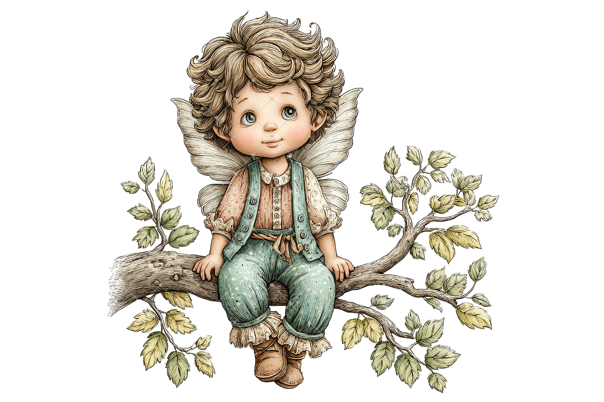 Fairy Boy Clipart PNG, an Illustration by Memories By Lea (Photo 13 of 20)