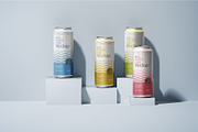 Soda Can Mockup Set, a Cups & Container Mockup by mockupatelier (Thumbnail 5 of 8)