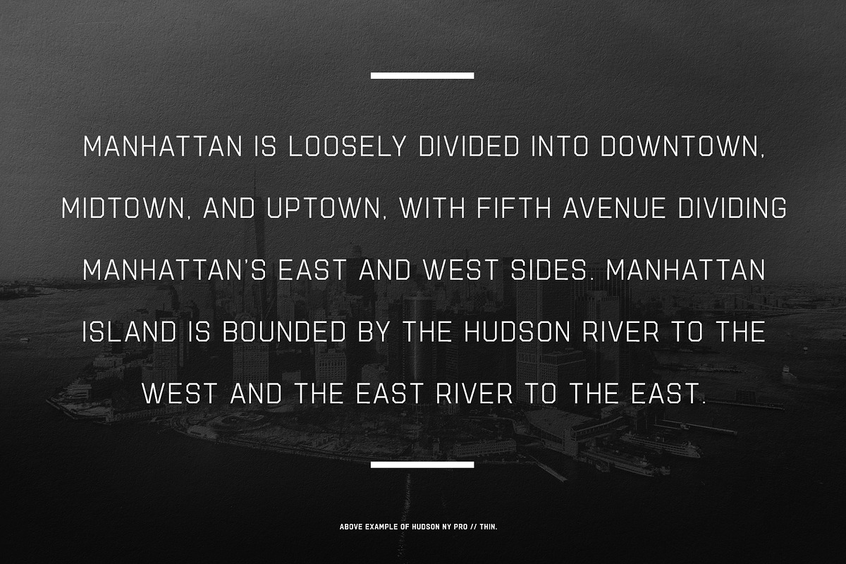 Hudson NY - Pro Edition, a Sans Serif Font by Arkitype (Photo 14 of 19)