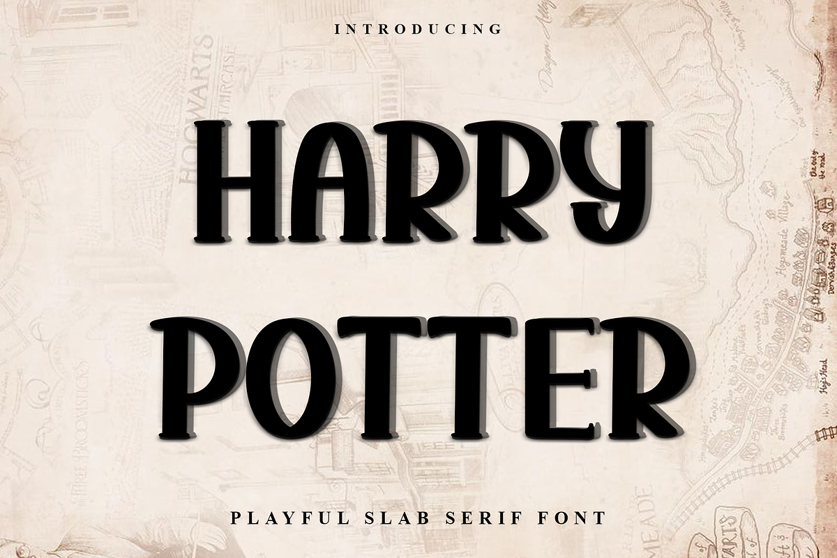 Harry Potter, a Script Font by InermediaSTUDIO (Photo 1 of 8)