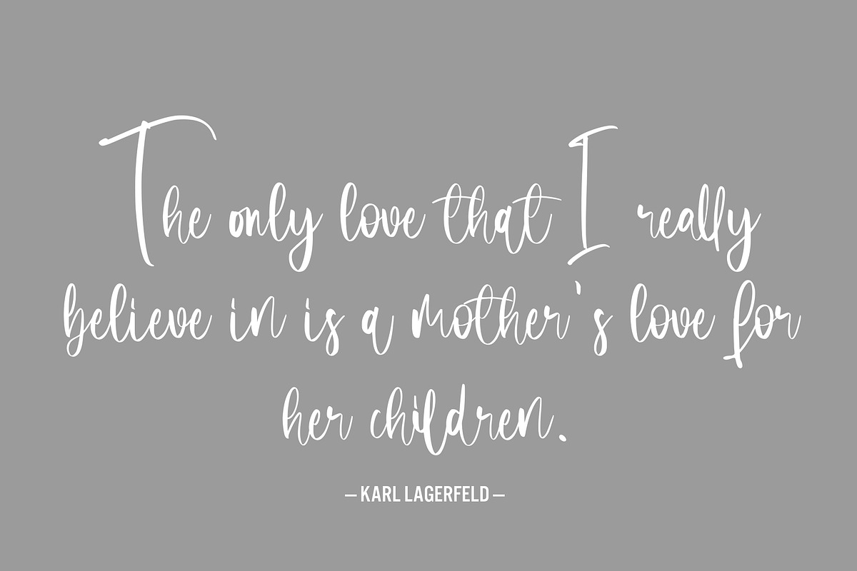 Motherhood - Calligraphy Font, a Script Font by Arendxstudio