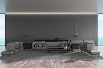 Modern interior living room containing 3d, apartment, and architecture