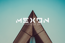 Mexon - Futuristic Font