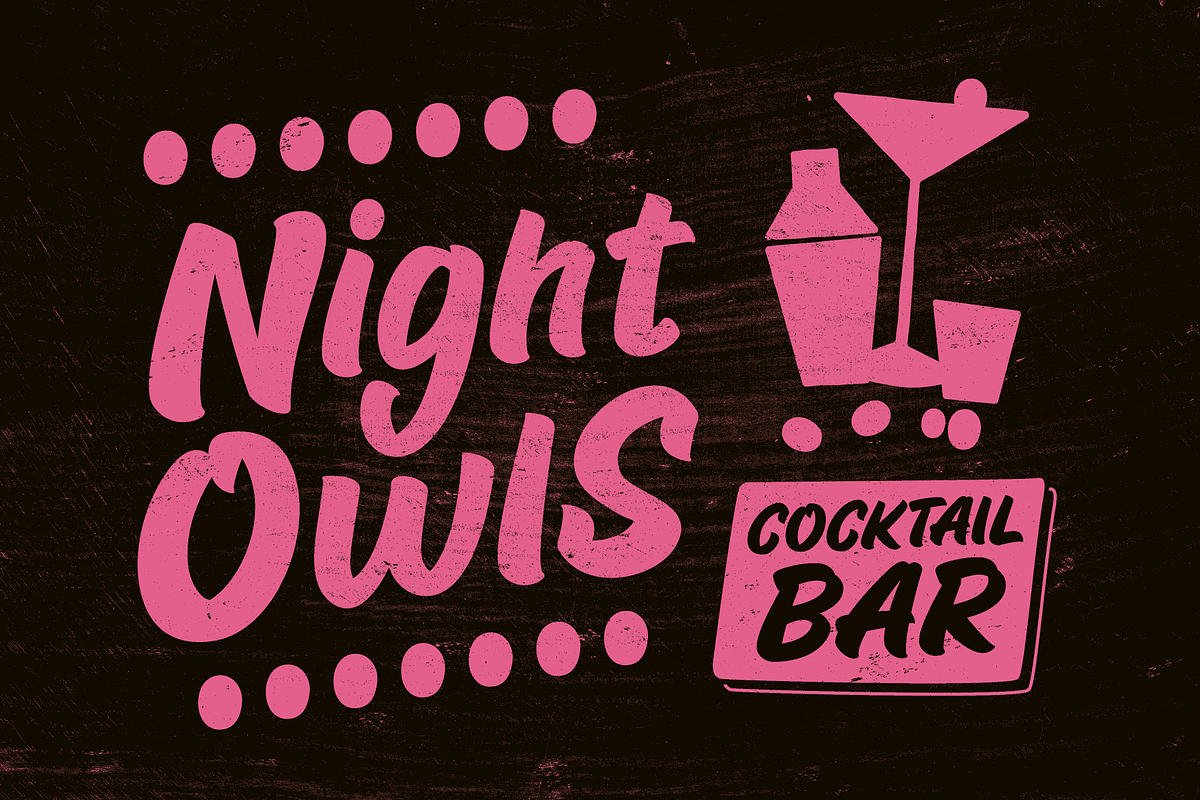 Captain Casual - A Sign Painter Font, a Font by Wingsart Studio (Photo 11 of 15)