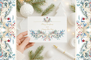 Winter Deer Borders, wedding png, a Decorative Illustration by WonderWonder (Thumbnail 8 of 18)