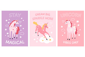 Funny unicorn birthday cards, an Animal Illustration by YummyBuum