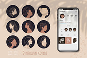 Inner life - Line art Space Faces, an Object Illustration by Lana Sham (Thumbnail 7 of 14)