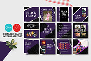 Canva Black Friday Template, a Stationery Template by Ultimate Template Shop (Thumbnail 1 of 5)