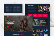 Movies & TV Shows Streaming Website, an UI Kit Template by peterdraw (Thumbnail 3 of 9)