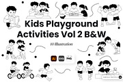 Kids Playground Activities Vol. 2, a Person Illustration by SLAB! Design (Thumbnail 1 of 3)