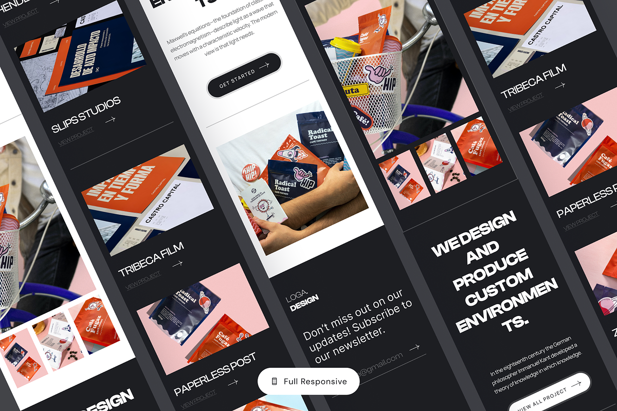 Design Agency Landing Page Template, a Landing Page Template by andrisetiawannn (Photo 5 of 6)
