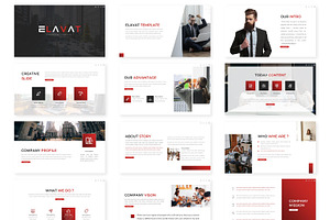 Elavat - Powerpoint Template