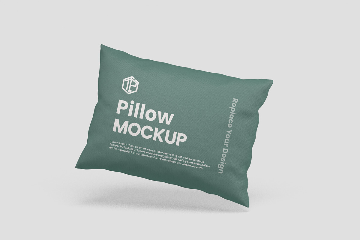 Rectangular Pillow Mockup, a Packaging Mockup by tiyasprabawa (Photo 2 of 11)