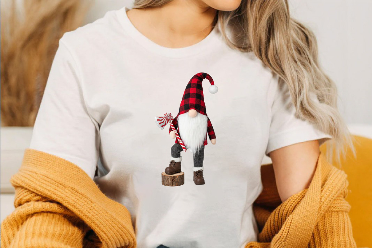 Christmas Festive Gnomes Clipart Bun, an Illustration by SVGArt (Photo 7 of 8)