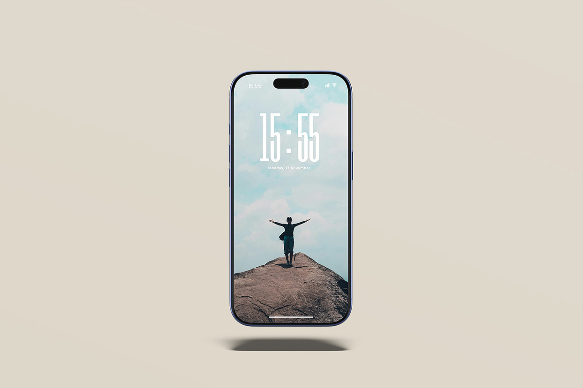 iPhone 17 Pro Mockup, an iPhone Mockup by ZifaraDesign (Photo 6 of 13)