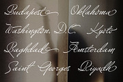 Volkanoski Script Pro | INTRO SALE, a Script Font by Alcode (Thumbnail 10 of 17)