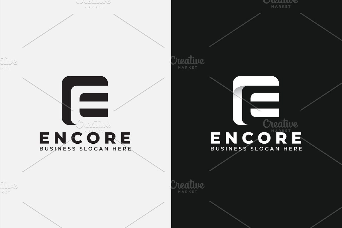 E Letter Monogram Logo Design, a Branding & Logo Template by Amadul11 (Photo 3 of 4)