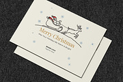 Christmas Holiday Postcard, a Card Template by MightyDesign (Thumbnail 3 of 6)