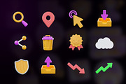 General 3D Icon, an Object Graphic by Artnivora.Std (Thumbnail 4 of 4)