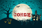 Halloween Silhouette Font, a Font by vladocar (Thumbnail 4 of 7)