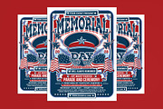 Memorial Day Flyer, a Flyer Template by Muhamad Iqbal hidayat (Thumbnail 1 of 4)