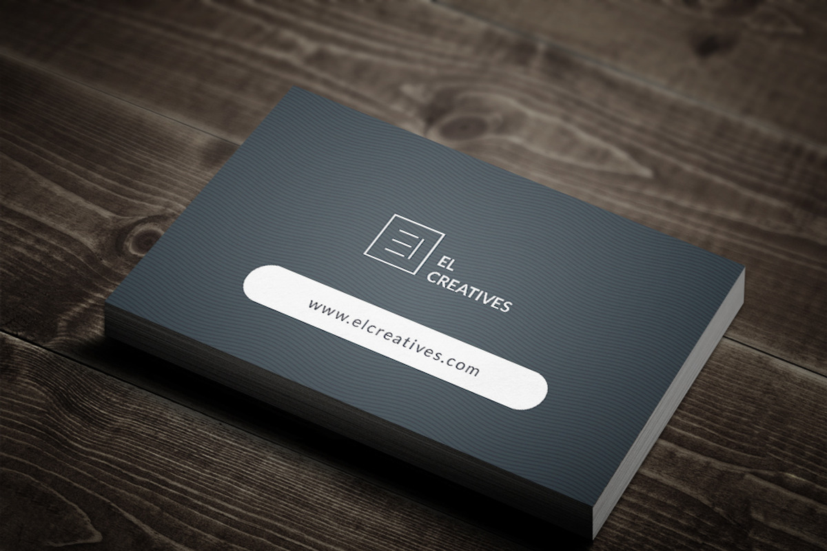 Dark Blue Corporate Business Card 12, a Business Card Template by bouncy (Photo 4 of 4)