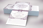 Vintage Luncheon Ticket Template, a Stationery Template by Godserv Designs (Thumbnail 5 of 7)
