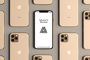 Rose Gold Iphone 11 Mockup, an iPhone Mockup by AnagramDesign (Thumbnail 5 of 5)