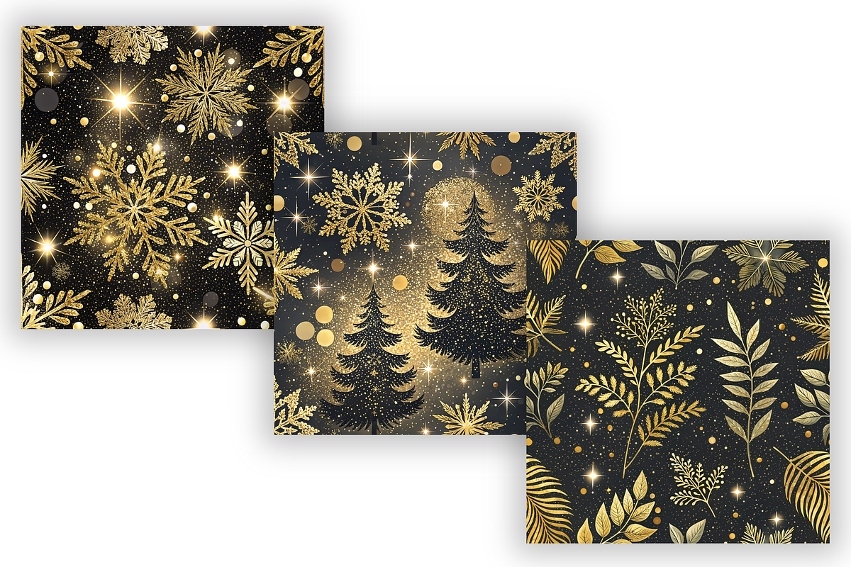 Luxury Sparkle Digital Paper, a Pattern Graphic by FloridPrintables (Photo 5 of 6)