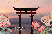 Ikigai Oriental Vintage Design Set, an Object Graphic by Beauty Drops (Thumbnail 8 of 12)