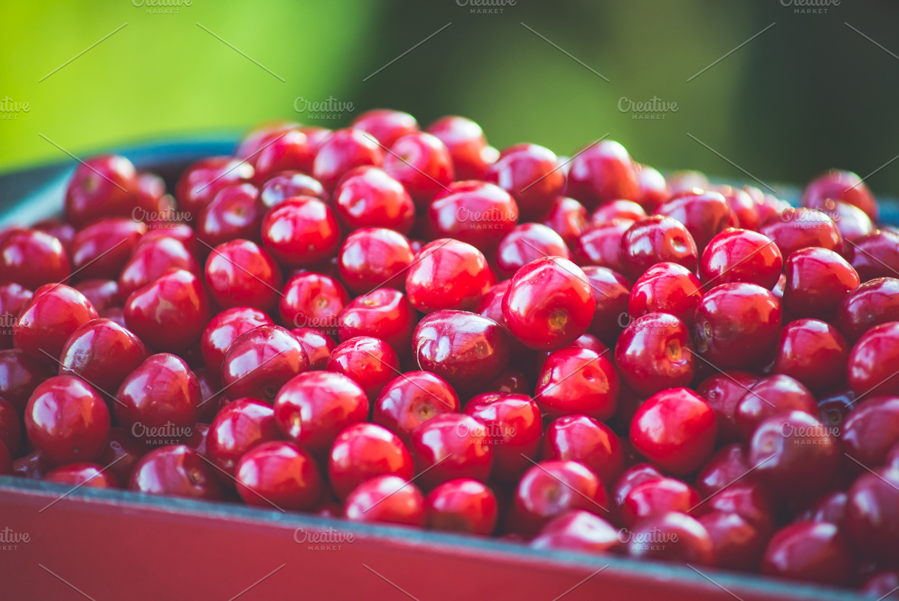 Fresh sweet red cherry in a bowl featuring cherry, fresh, and food, a Food & Drink Photo by Mark Borbely