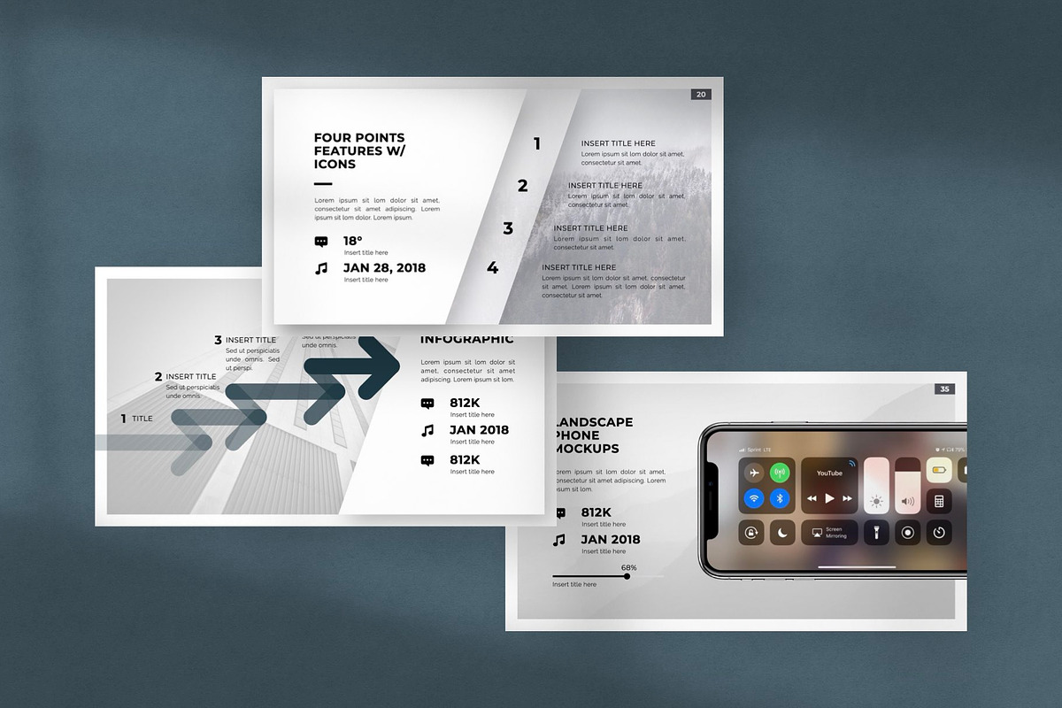 Amaze PowerPoint Template, a Presentation Template by Creathrive Design (Photo 3 of 8)