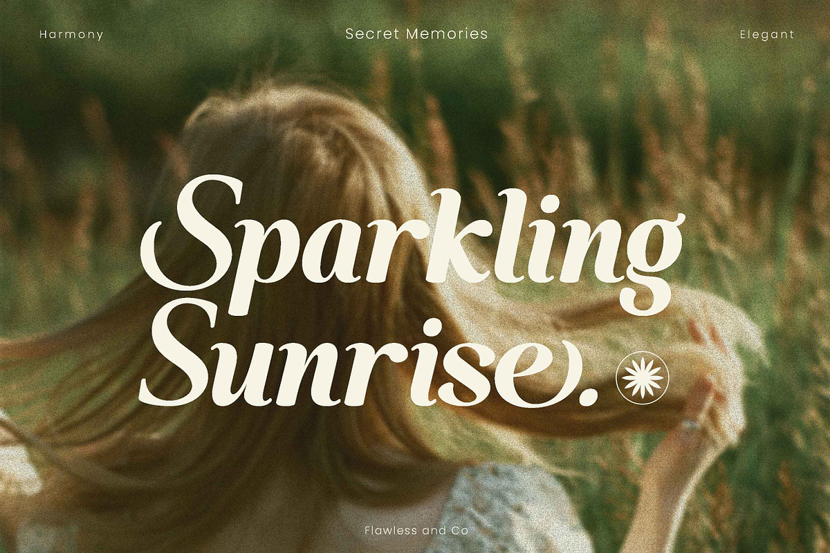Secret Memories, a Sans Serif Font by Flawless And Co (Photo 3 of 12)
