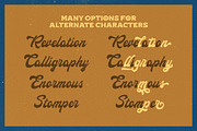 Blueheria- Display Script, a Script Font by Letterhend Studio (Thumbnail 6 of 9)